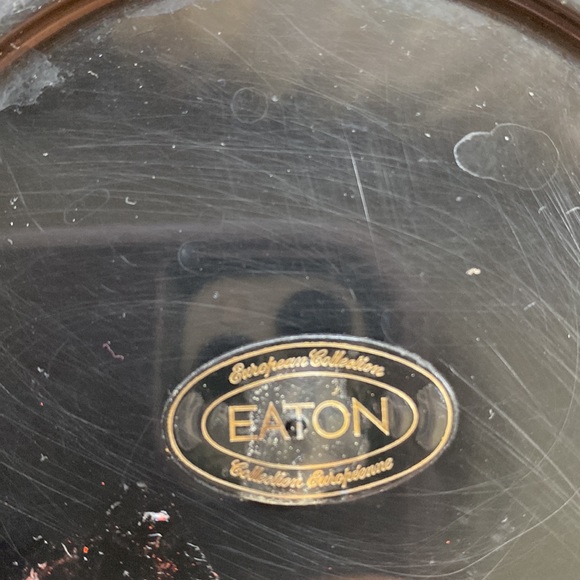 Vintage (70s?) black round plastic pen and pencil holder - Picture 5 of 11